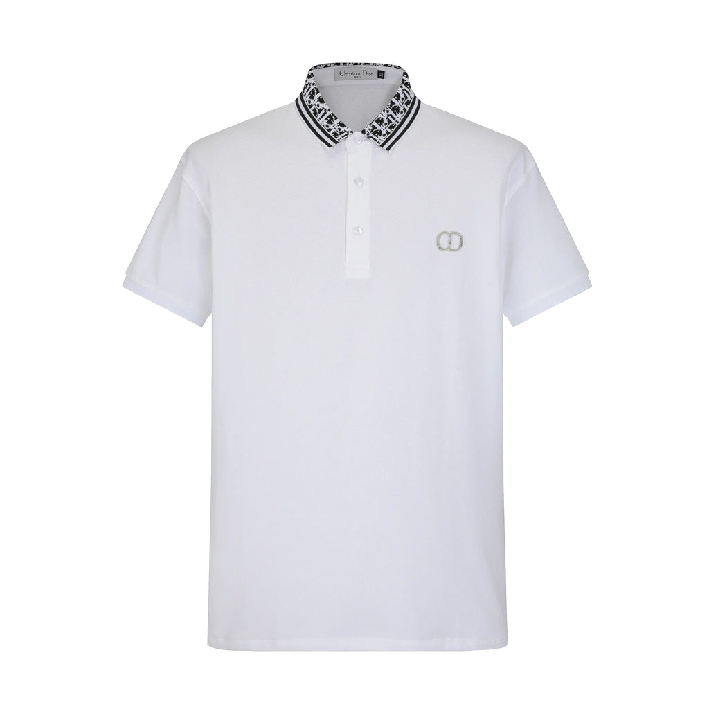 Camiseta 58185 Tipo Polo Blanca Para Hombre