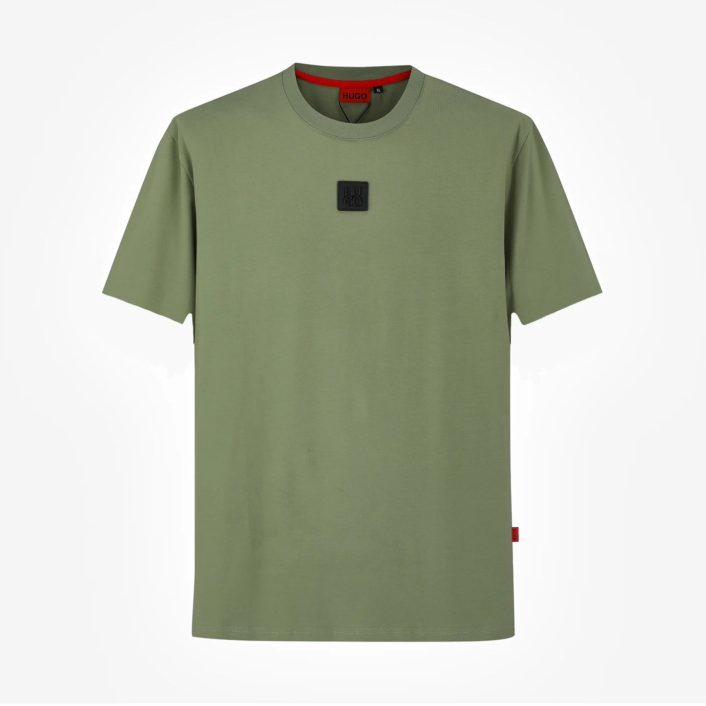 Camiseta B66002 Básica Verde Para Hombre