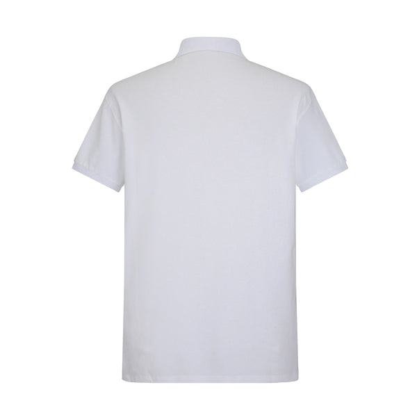 Camiseta 58186 Tipo Polo Blanca Para Hombre