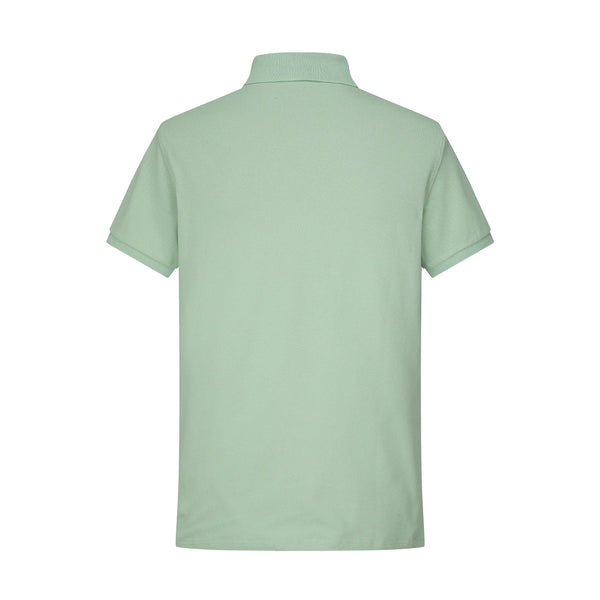 Camiseta 58142 Tipo Polo Verde Claro Para Hombre