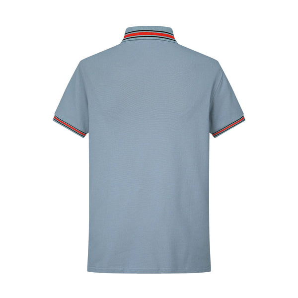 Camiseta 38139 Tipo Polo Azul Para Hombre