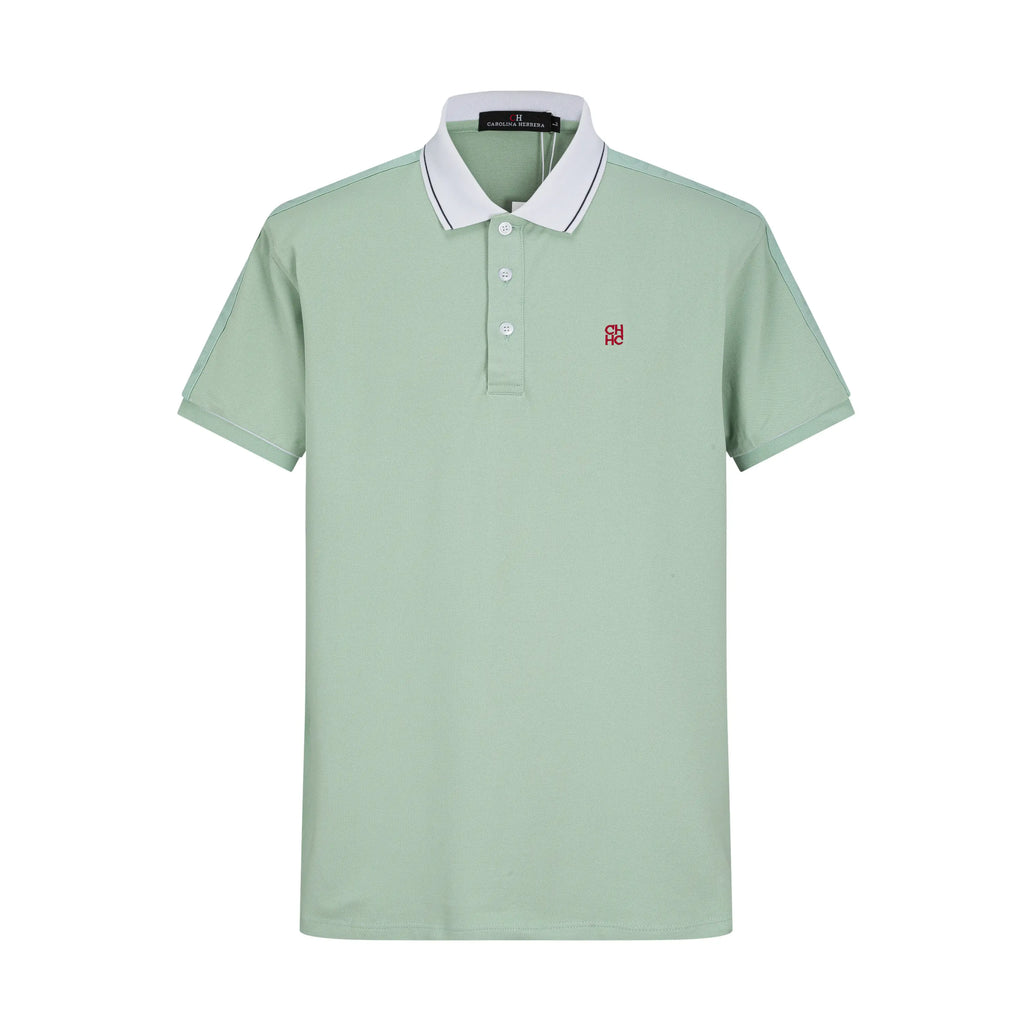 Camiseta 58145 Tipo Polo Verde Para Hombre