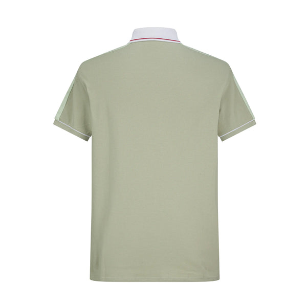 Camiseta 58145 Tipo Polo Verde Claro Para Hombre