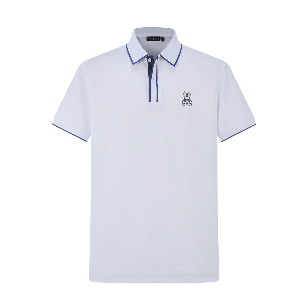 Camiseta 22343 Tipo Polo Blanca Para hombre