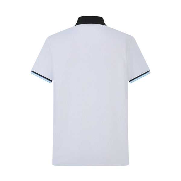 Camiseta 13602 Tipo Polo Blanco Para hombre