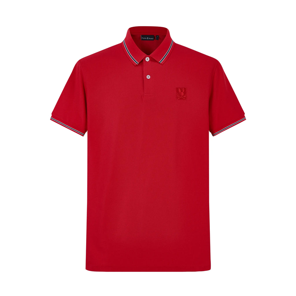 Camiseta 13612 Tipo Polo Rojo Para hombre