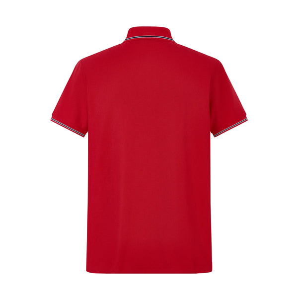 Camiseta 13612 Tipo Polo Rojo Para hombre