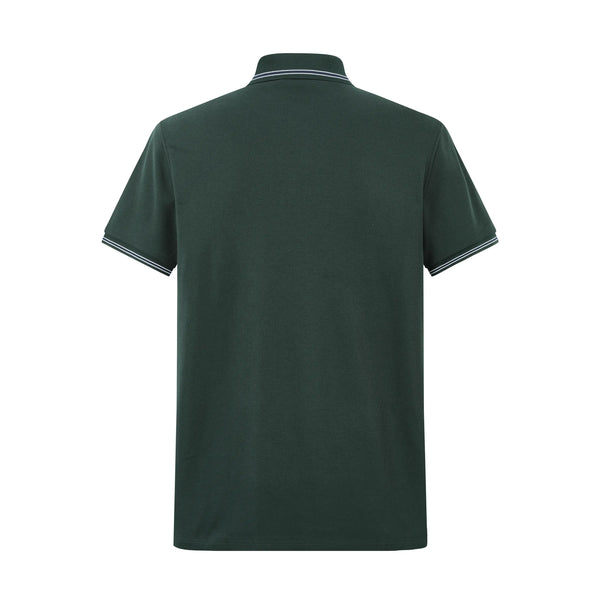 Camiseta 13612 Tipo Polo Verde Para hombre