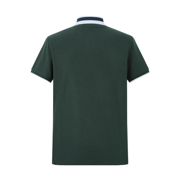 Camiseta 13610 Tipo Polo Verde Para hombre