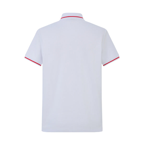 Camiseta 22345 Tipo Polo Blanco Para hombre