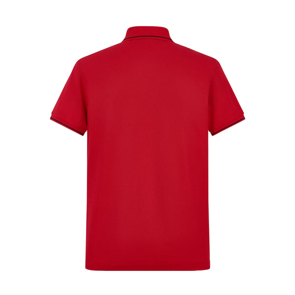 Camiseta 13609 Tipo Polo Rojo Para hombre