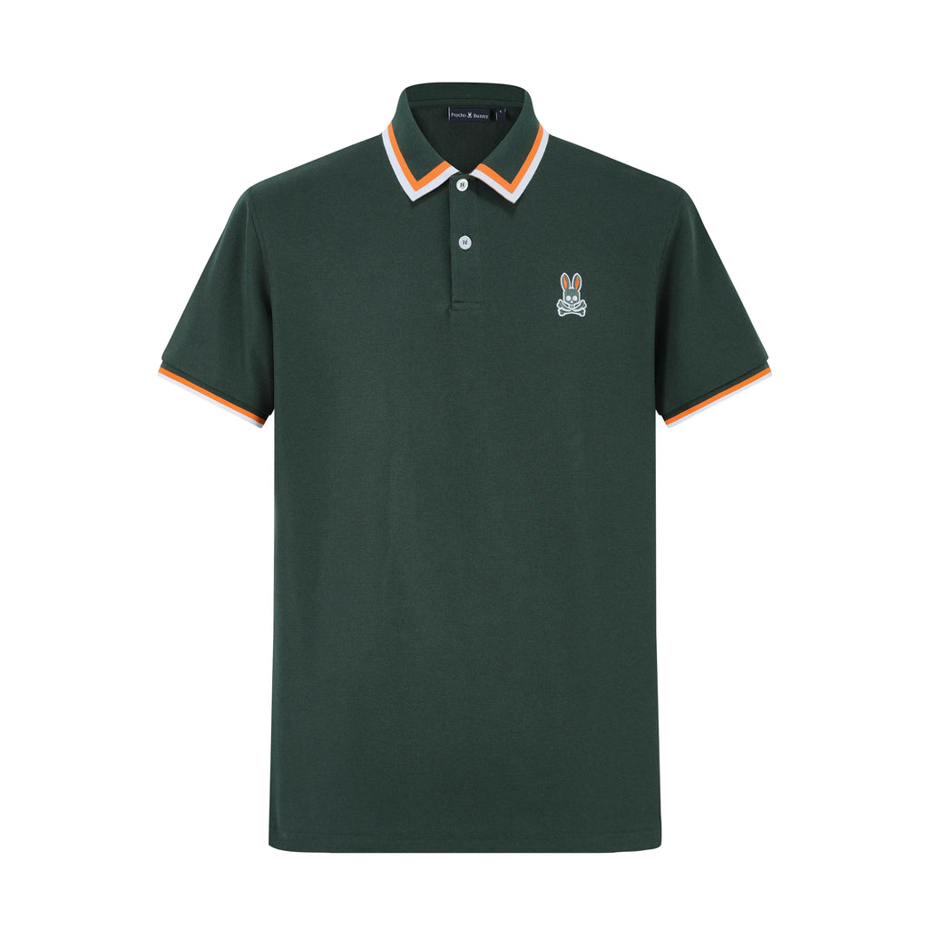 Camiseta 13601 Tipo Polo Verde Para hombre