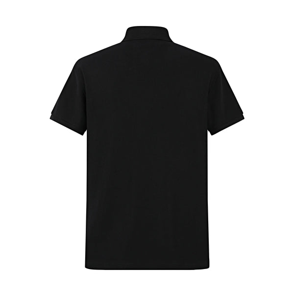 Camiseta 1144-8 Tipo Polo Negra Para hombre