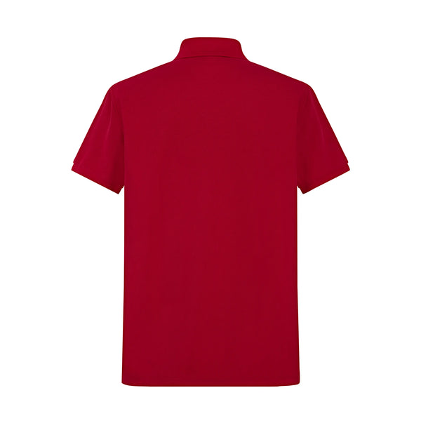 Camiseta 1144-8 Tipo Polo Roja Para hombre