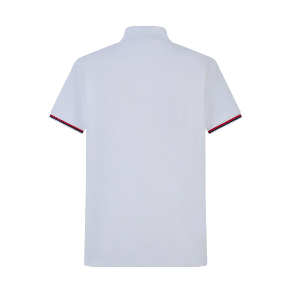 Camiseta T360-8 Tipo Polo Blanco Para hombre