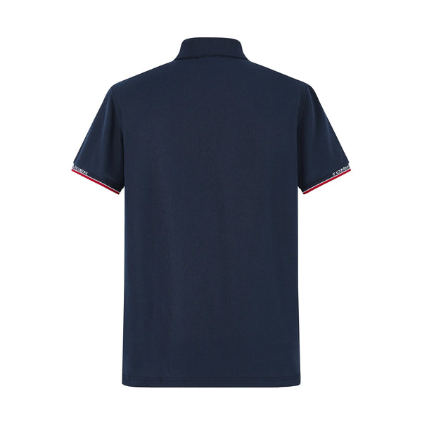 Camiseta T364-8 Tipo Polo Azul Para hombre