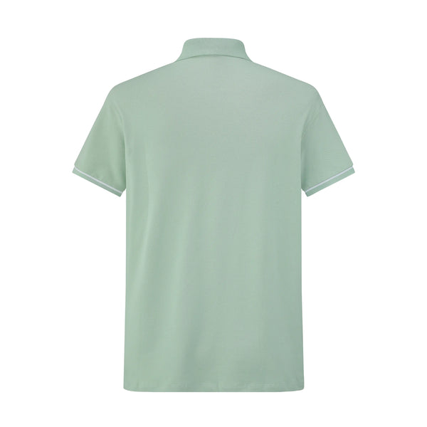 Camiseta 58202  Tipo Polo Verde Claro Para Hombre