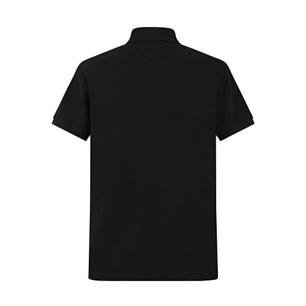 Camiseta 1146-8 Tipo Polo Negro Para hombre