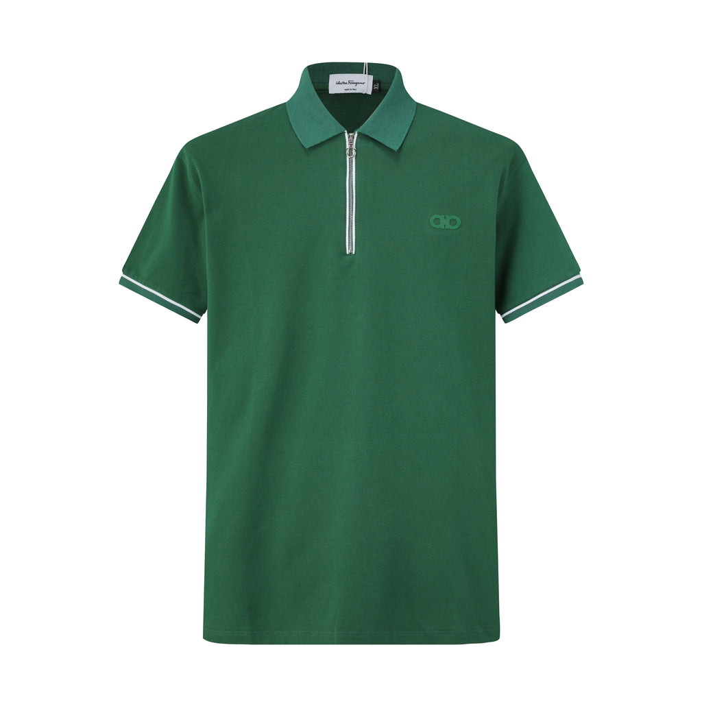 Camiseta 58202  Tipo Polo Verde Para Hombre