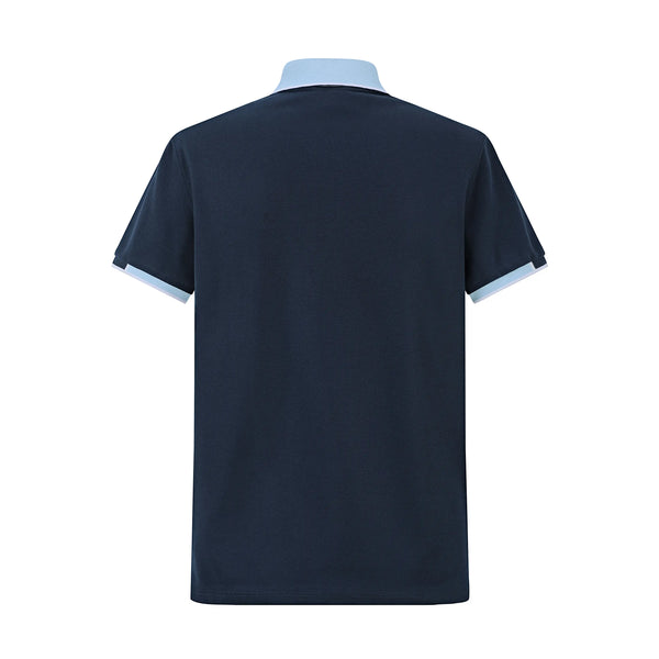 Camiseta 22334 Tipo Polo Azul Para hombre