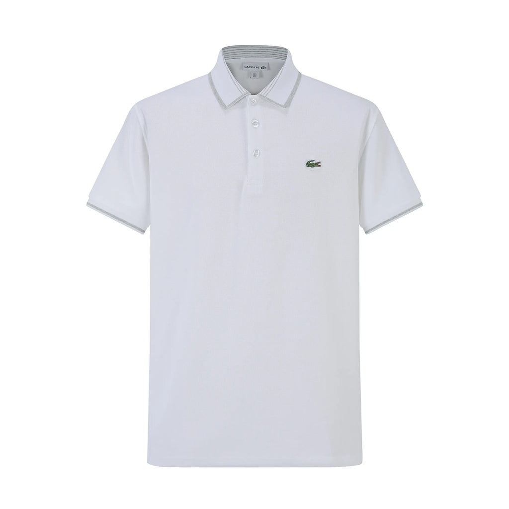 Camiseta 1148-8 Tipo Polo Blanco Para Hombre