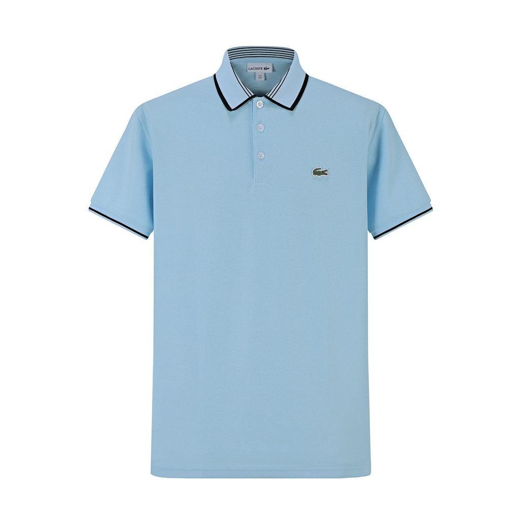 Camiseta 1148-8 Tipo Polo Azul Claro Para Hombre