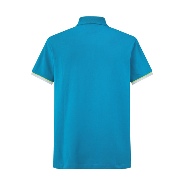 Camiseta 786002  Tipo Polo Azul Para Hombre