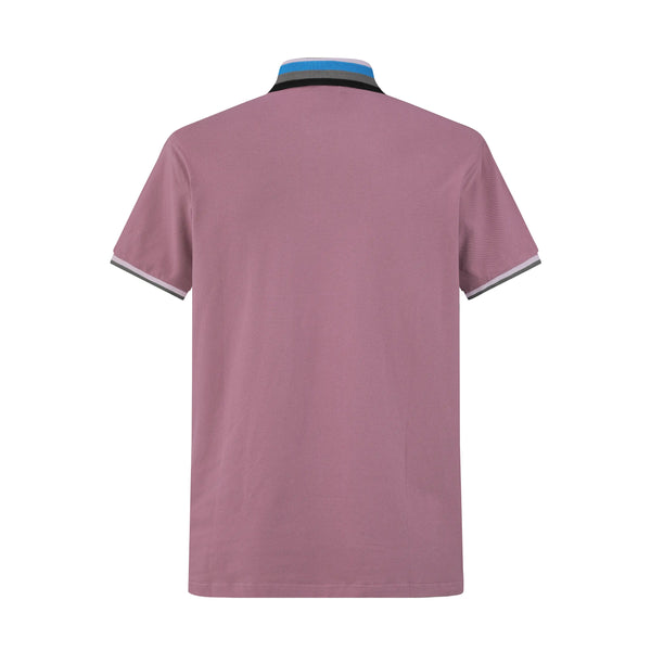 Camiseta 38088 Tipo Polo Morada Para Hombre