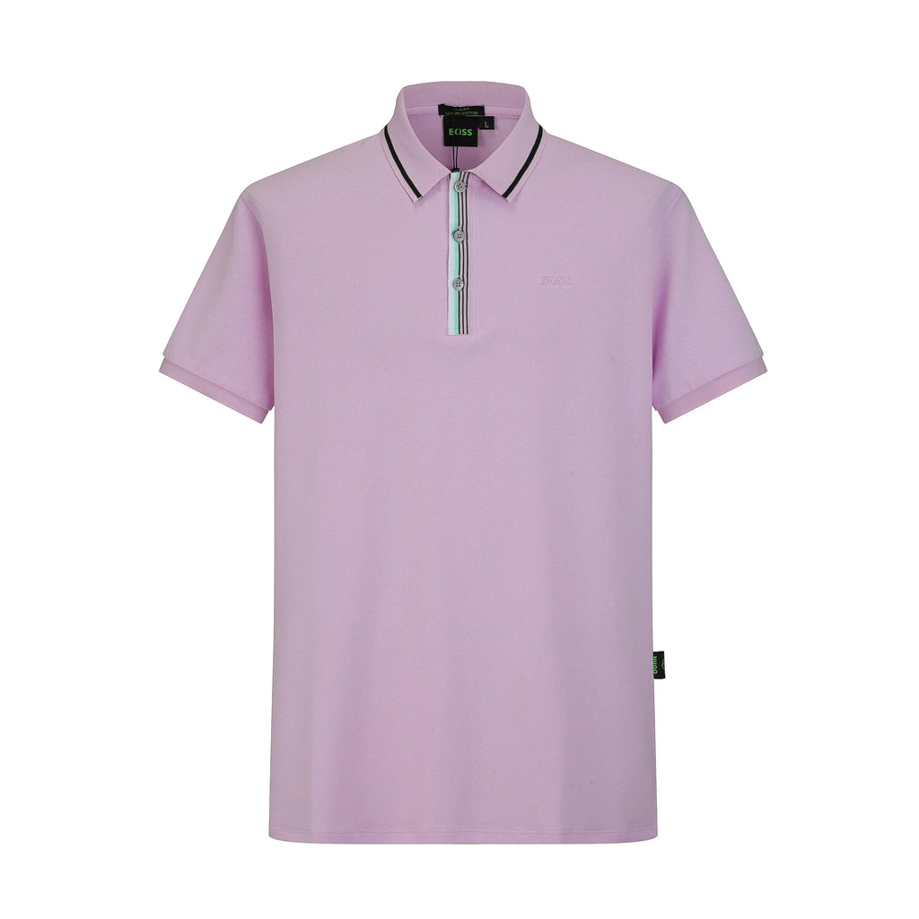 Camiseta 58170 Tipo Polo Morado Para Hombre