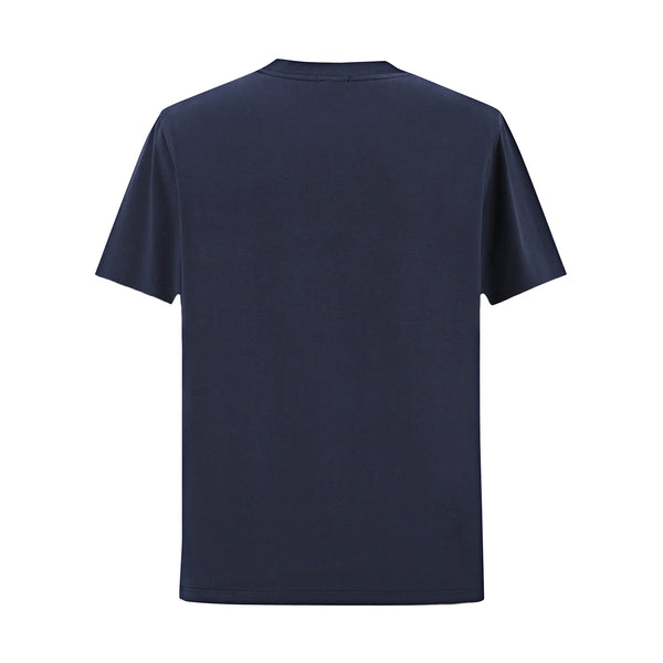 Camiseta 36035 Estampada Azul Oscuro Para Hombre