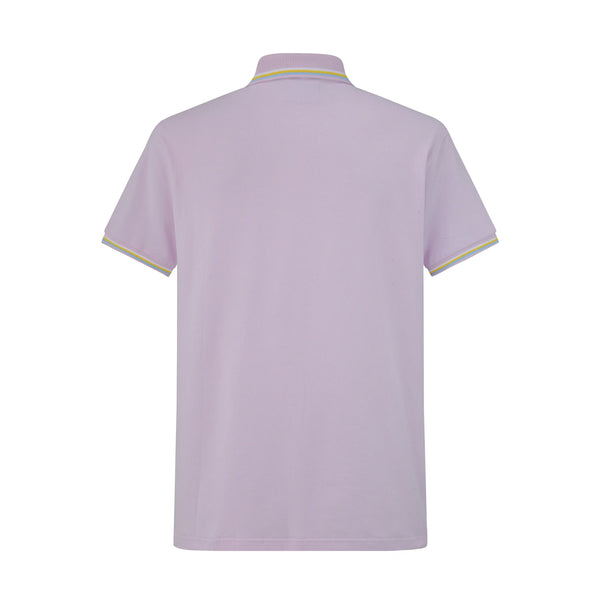 Camiseta 38170 Tipo Polo Morado Claro Para Hombre