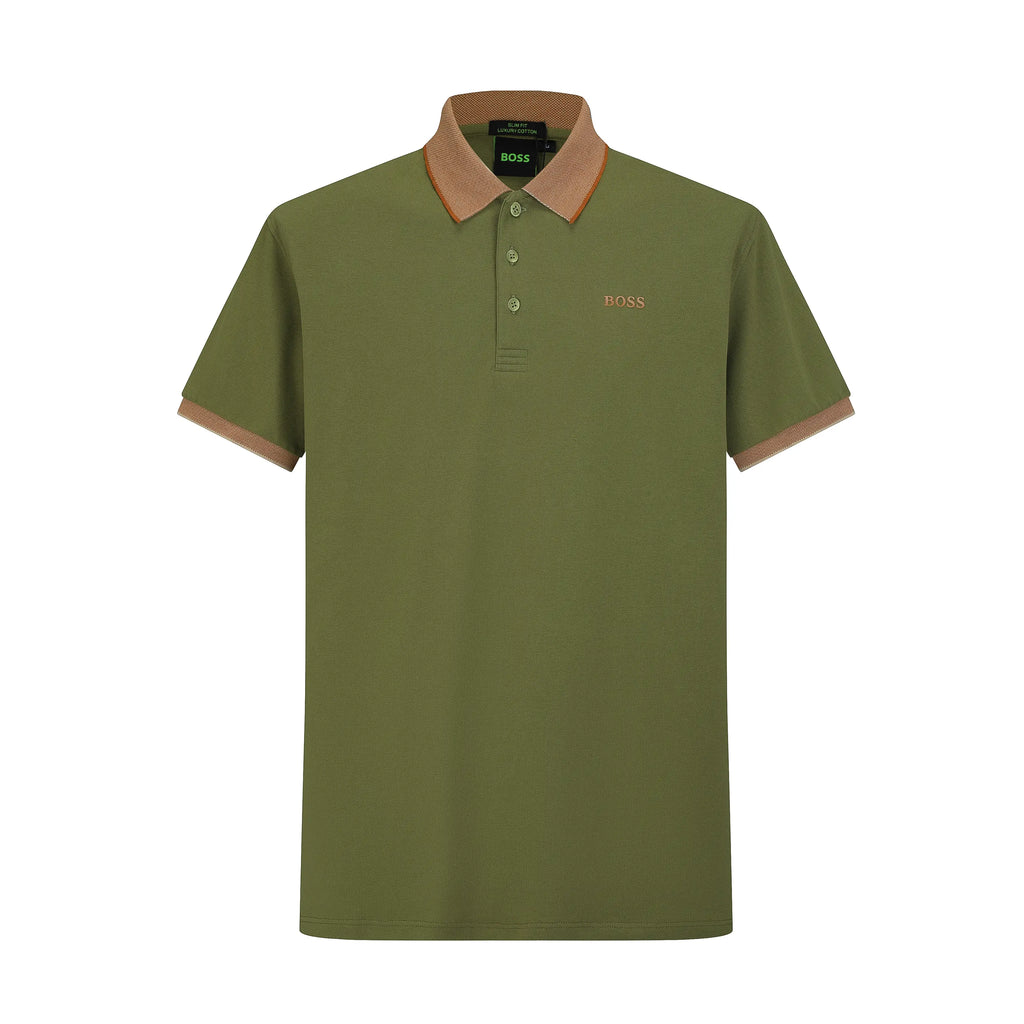 Camiseta 58174 Tipo Polo Verde Para Hombre