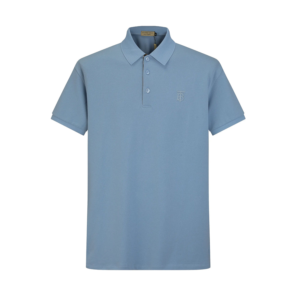 Camiseta 58187 Tipo Polo Azul Para Hombre