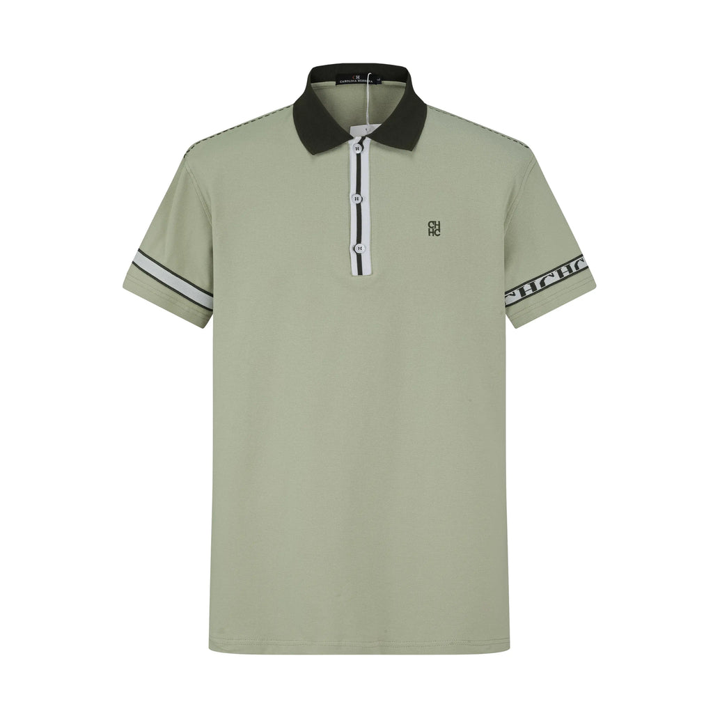 Camiseta 58144 Tipo Polo Verde Té Para Hombre