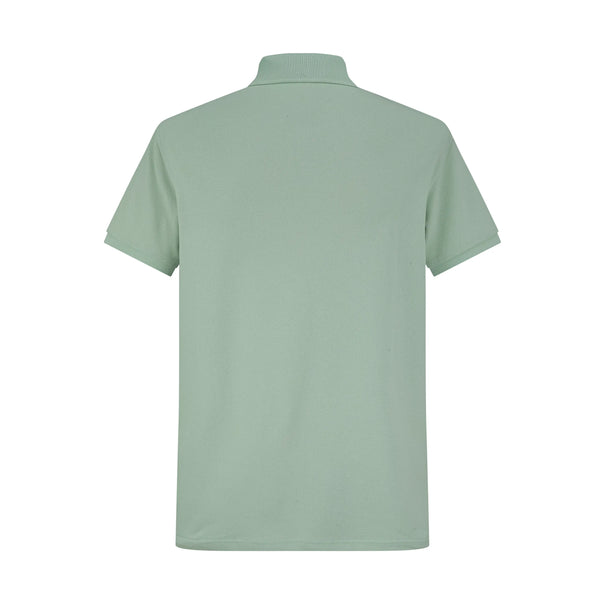 Camiseta 58146 Tipo Polo Verde Claro Para Hombre