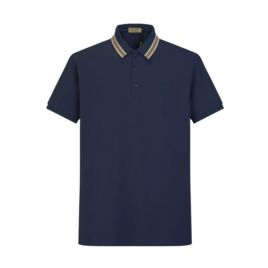 Camiseta 58188  Tipo Polo Azul Para Hombre