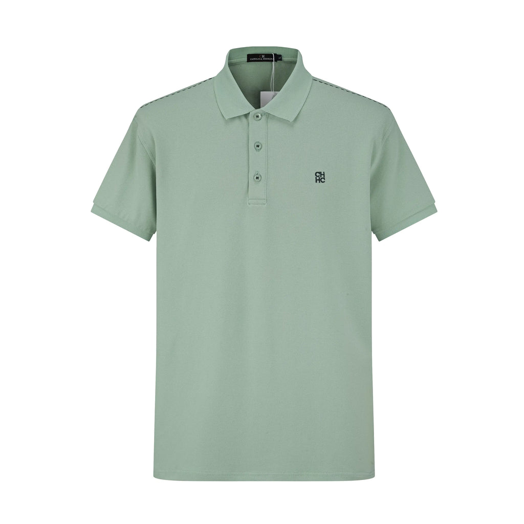 Camiseta 58146 Tipo Polo Verde Claro Para Hombre