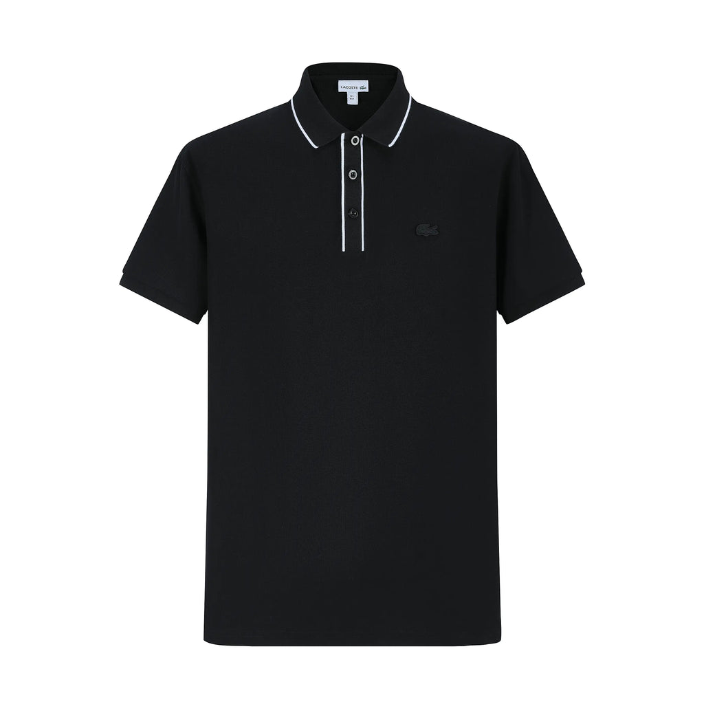 Camiseta 1145-8 Tipo Polo Negro Para hombre