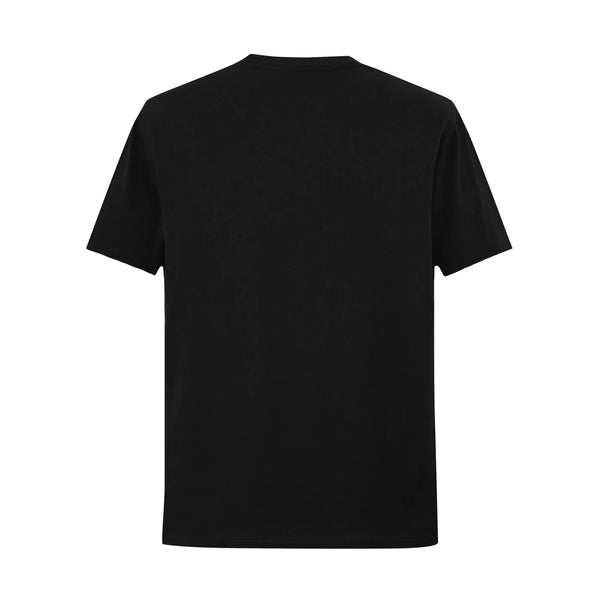 Camiseta 866500 Estampada Negra Para Hombre