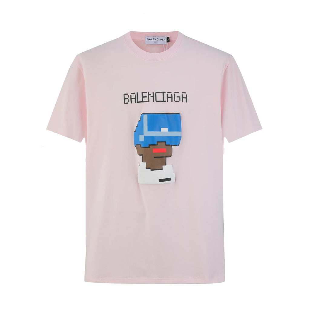 Camiseta 268008 Estampada Rosa Para Hombre