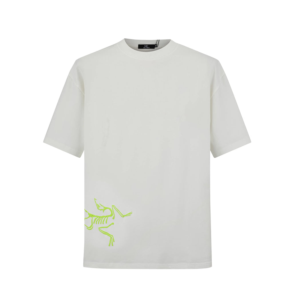 Camiseta 88665 Oversize Blanca Para Hombre