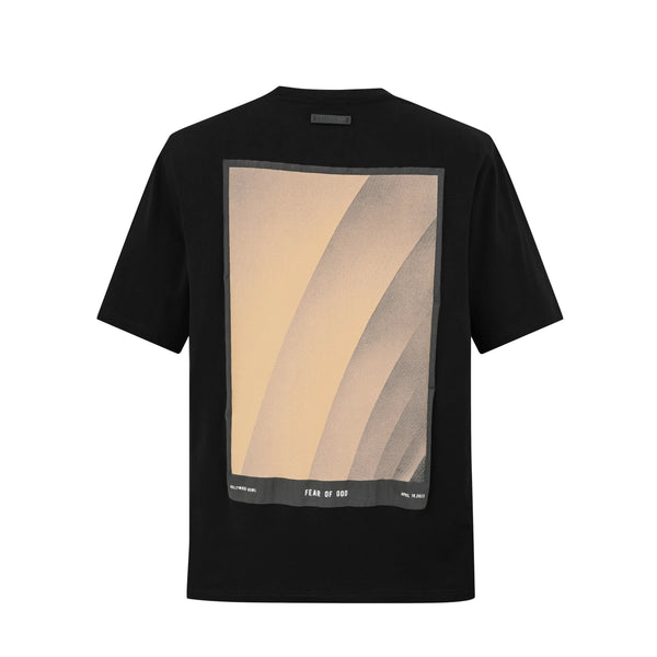 Camiseta 88662 Oversize Negra Para Hombre