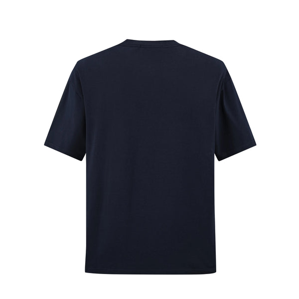 Camiseta 88647 Oversize Azul Oscuro Para Hombre