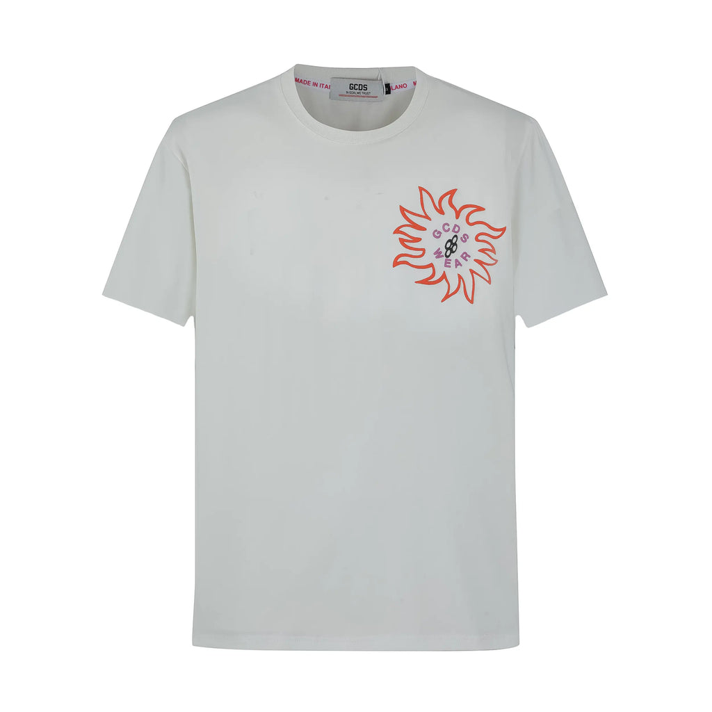 Camiseta 268063 Estampada Blanca Para Hombre