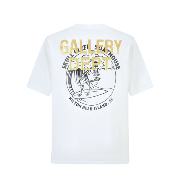 Camiseta 834012  Oversize Blanco Para Hombre