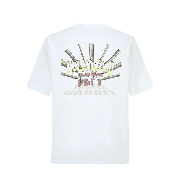 Camiseta 834010  Oversize Blanco Para Hombre