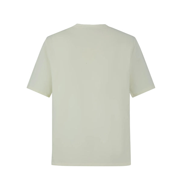 Camiseta 88515 Oversize Crema Para Hombre