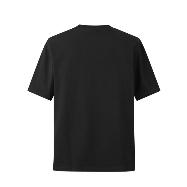 Camiseta 88508 Oversize Negra  Para Hombre