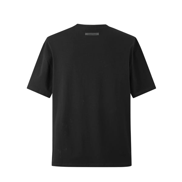 Camiseta 583020  Oversize Negra Para Hombre