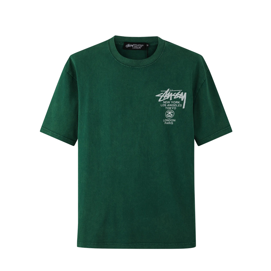 Camiseta 88550 Oversize Verde Para Hombre